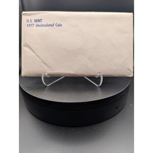 1977 U.S. Mint 12-Coin Uncirculated Set – P & D Mints w/ Envelope & Sleeves